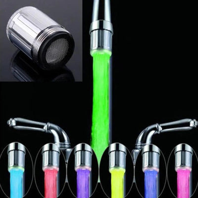 LED Faucet Light Water Faucet Stream Light Emperature Accessories