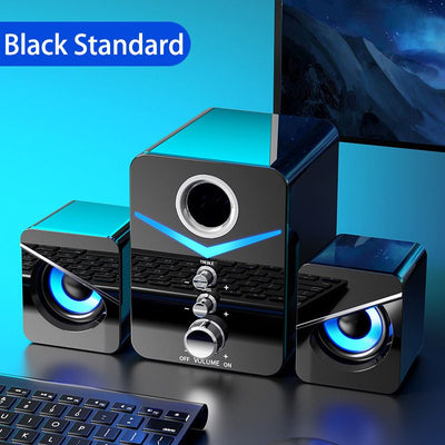 Home Theater System Caixa De Som PC Bass Subwoofer Bluetooth Speaker Computer Speakers Music Boombox Desktop Laptop Altavoces TV